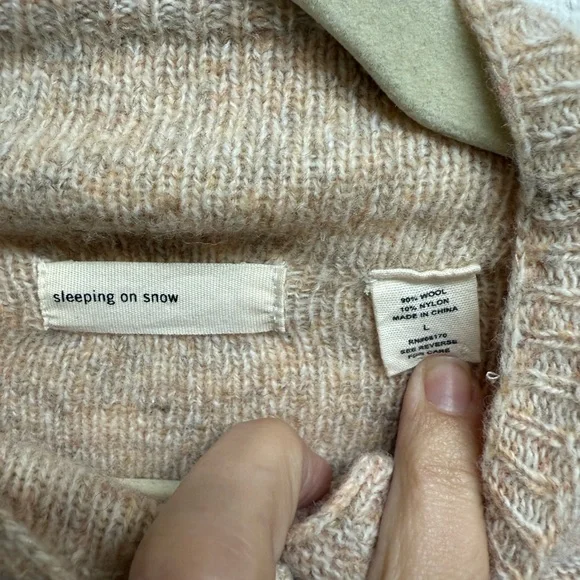 Anyhropologie Beige Floral Women's Cardigan - Picture 2 of 6